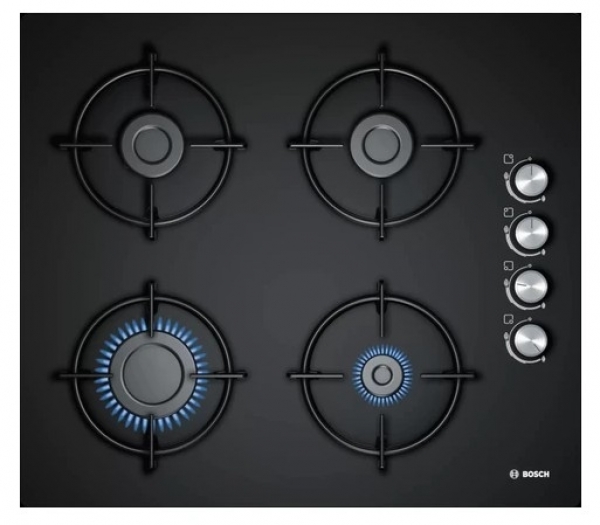 Bosch Siyah Ankastre Set POP6C6O10O + HBF534EB3T + DWK66PJ60T