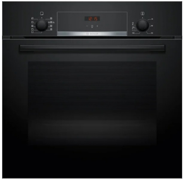 Bosch Siyah Ankastre Set POP7C6O12O + HBF534EB3T + DWK63PJ60T