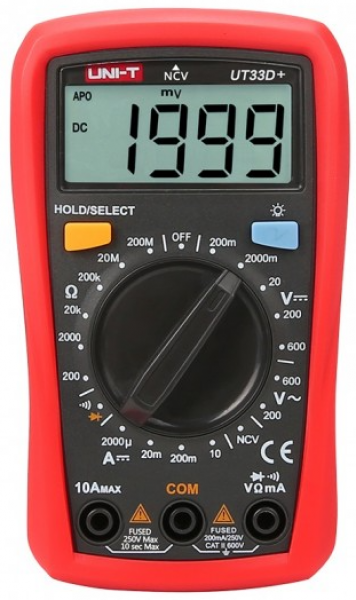 Uni-T UT 33D+ Dijital Multimetre