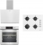 Beko Beyaz Ankastre Set BOCD T 6510 EB + BFC 631 B + BDE 6062 B