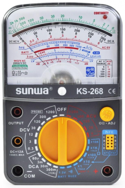 Sunwa KS268 Analog Multimetre
