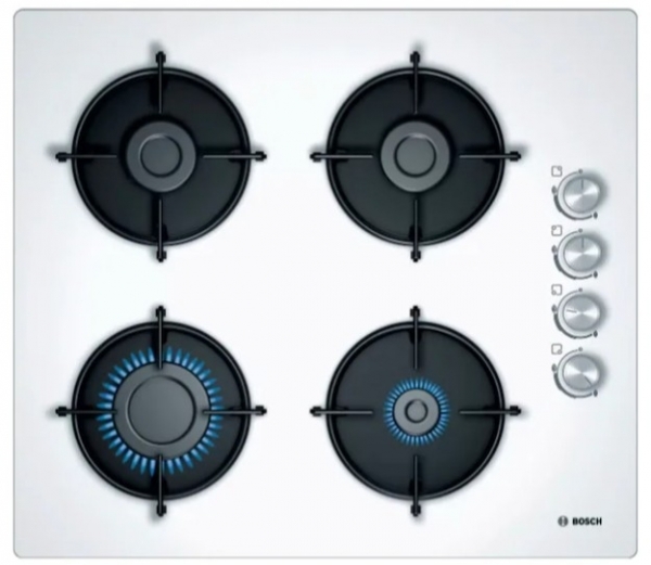 Bosch Beyaz Ankastre Set POP6C2O10O + HBF534EW0T + DWK065G20T