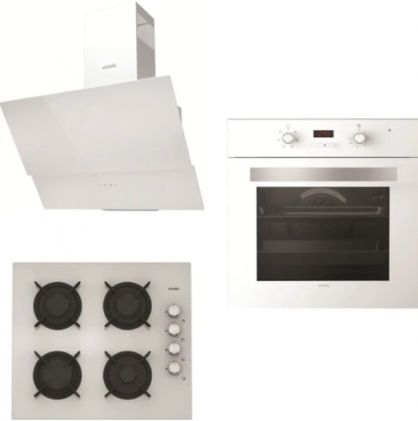 Vinola Beyaz Ankastre Set 6310-02 + MOFA.104.111.02 + MCWW104.111.602-03