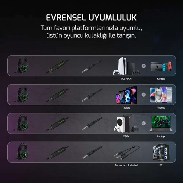 Gamepower Voldon X Kablolu Kulaklık