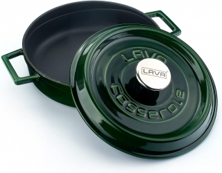 Lava Premium Döküm Oval Derin Tencere 24 cm