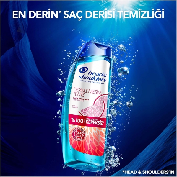 Head & Shoulders Derinlemesine Temiz Nazik Arındırma Greyfurt 300 ml Şampuan