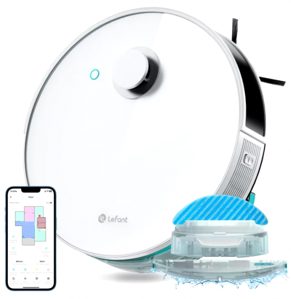 Lefant N3 Robot Süpürge+Mop