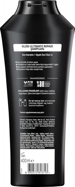 Gliss Ultimate Repair 400 ml Şampuan