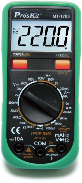 Proskit MT-1705 Dijital Multimetre