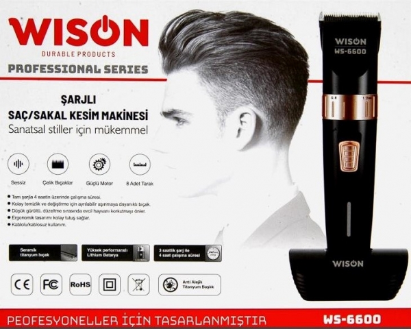 Wison WS-6600 Saç Kesme Makinesi