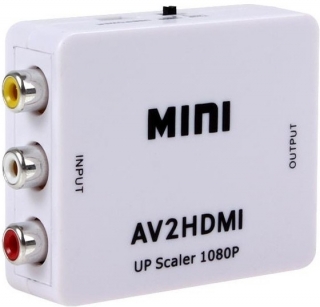 Alfais 4553 RCA AV Video to HDMI Dönüştürücü