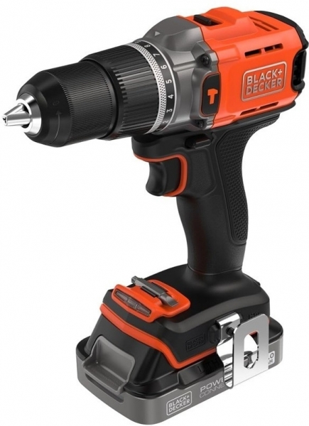 Black+Decker BCD383D2XK-QW Akülü Matkap