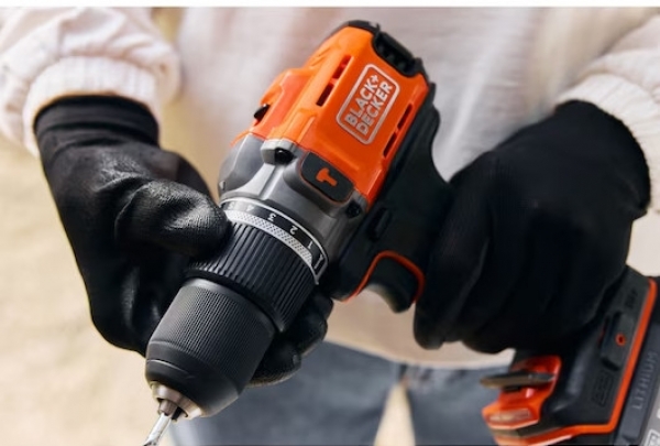 Black+Decker BCD383D2XK-QW Akülü Matkap