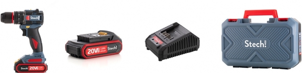 Stechend SX22 2.0Ah Akülü Matkap (2 Ah)