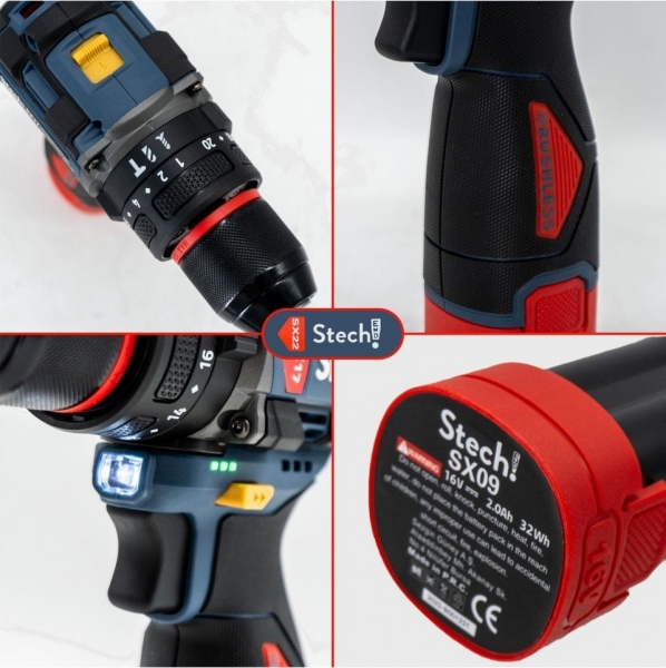 Stechend SX17 Akülü Matkap