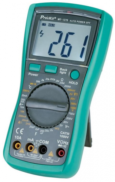 Proskit MT-1270 Dijital Multimetre
