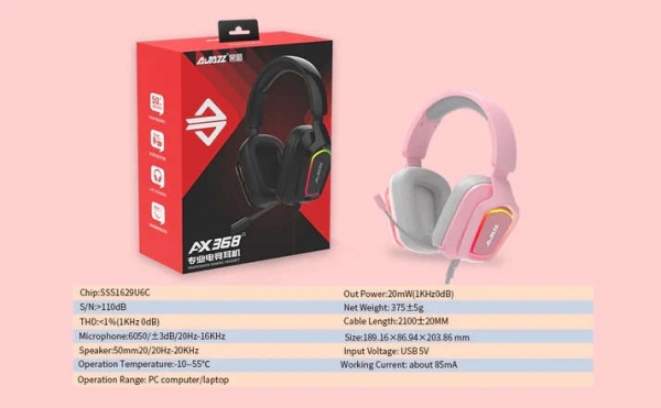 Ajazz AX368 Kablolu Kulaklık