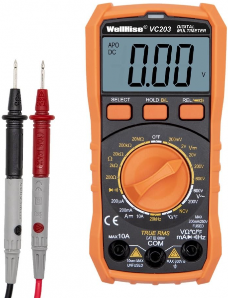 WellHise VC203 Dijital Multimetre