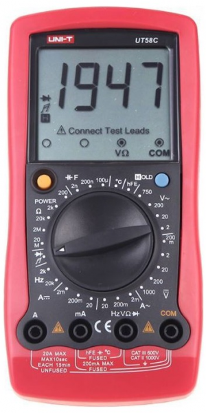 Uni-T UT58C Dijital Multimetre