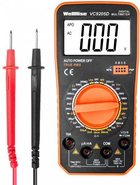 WellHise VC9205D Dijital Multimetre