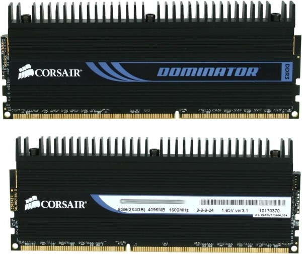 Corsair Dominator 8 GB 1600 MT