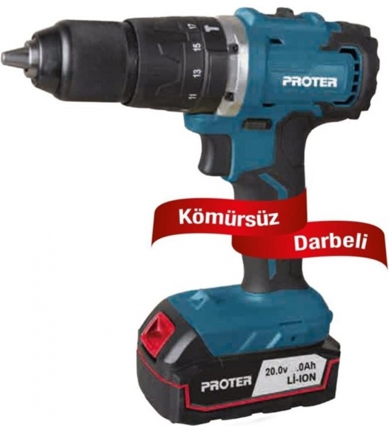 Proter PST 540 BL Akülü Matkap