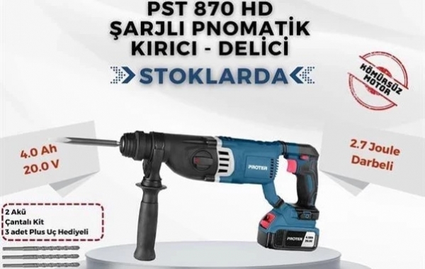 Proter PST 870 HD Akülü Kırıcı