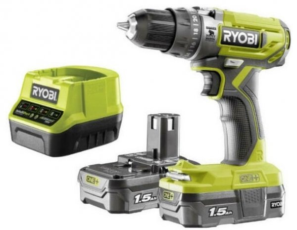 Ryobi R18PD2-215G Akülü Matkap
