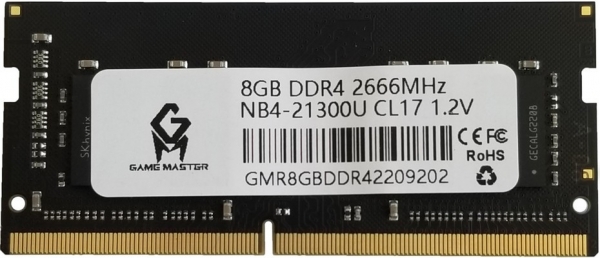 Gamemaster GMRN8GBDDR4 8 GB 2666 MT