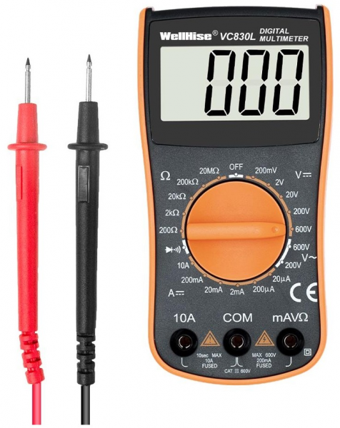 WellHise VC830L Dijital Multimetre