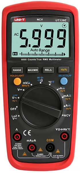 Uni-T UT139E Dijital Multimetre