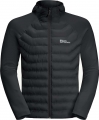 Jack Wolfskin Routeburn Pro Hybrid Siyah (1710512-6000) Erkek Şişme Mont