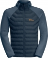 Jack Wolfskin Routeburn Pro Hybrid Midnight Sky (1710512-C0412) Erkek Şişme Mont