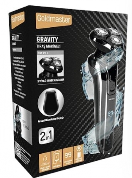 Goldmaster Gravity GM-8160 Sakal Kesme Makinesi