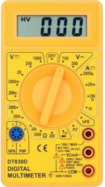 Powermaster DT-830D Dijital Multimetre