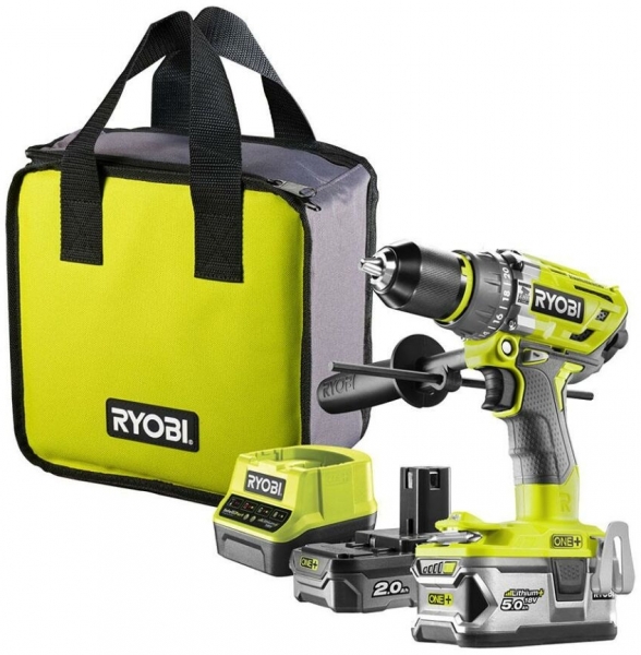 Ryobi R18PD7-252S Akülü Matkap (2 Akülü)