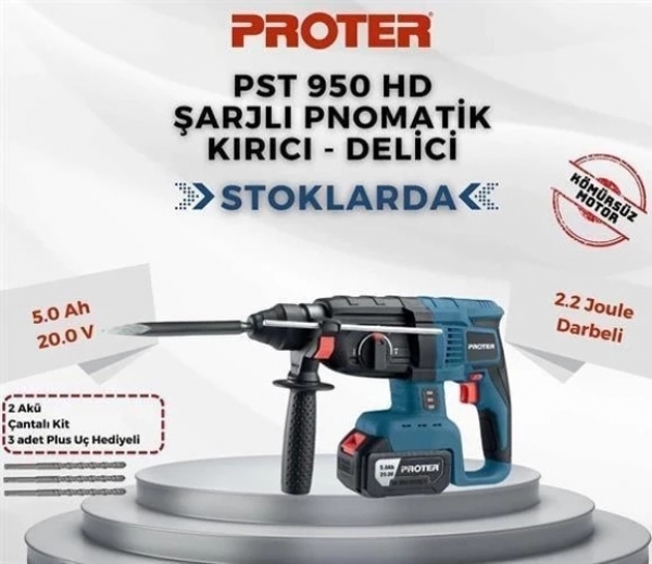 Proter PST-950 HD Akülü Kırıcı