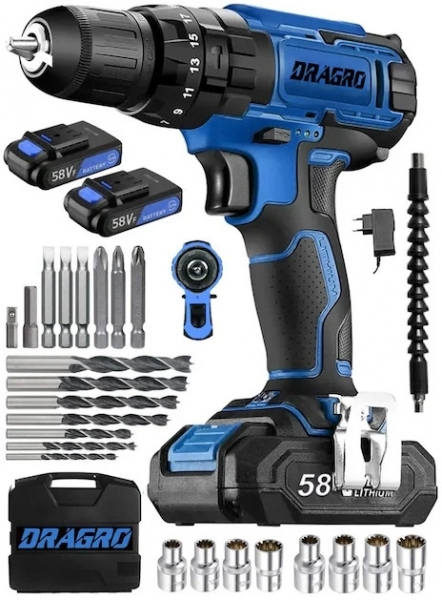 Dragro GTX-58 Akülü Vidalama