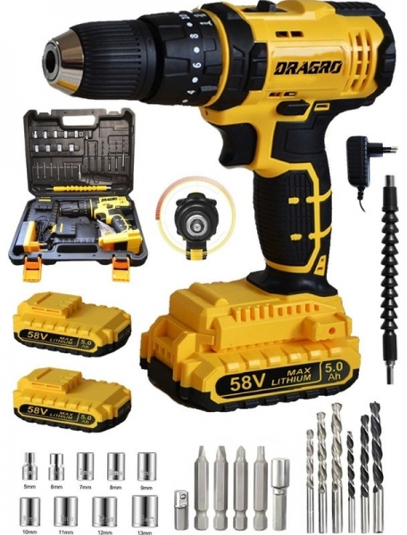 Dragro GTX-58 Akülü Vidalama