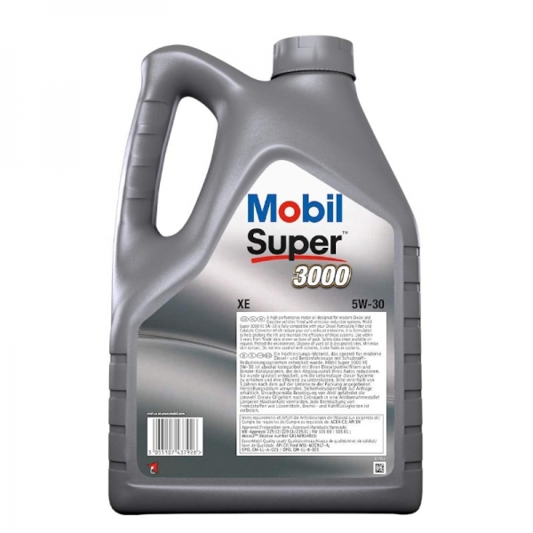 Mobil Super 3000 XE 5W-30 Motor Yağı