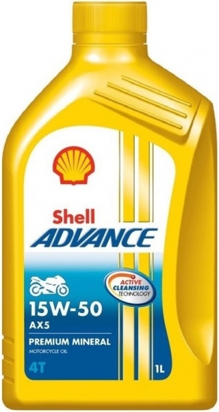 Shell Advance AX5 15W-50 Motor Yağı