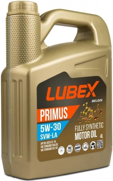 Lubex Primus SVW-LA 5W-30 Motor Yağı (4 litre)
