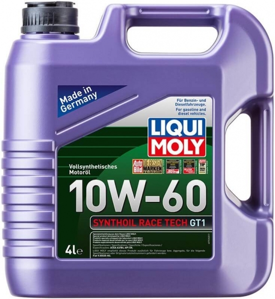 Liqui Moly Synthoil Race Tech GT1 10W-60 Motor Yağı (4 litre)