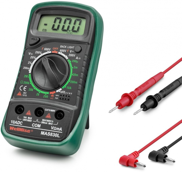 WellHise MAS830L Dijital Multimetre