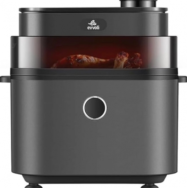 Evvoli 8 L Dijital Air Fryer Fritöz