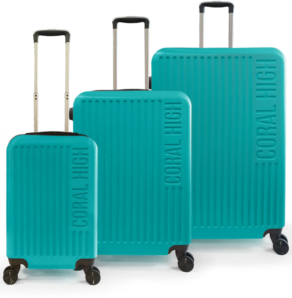 Coral High 16460 ABS 3'lü Valiz Seti