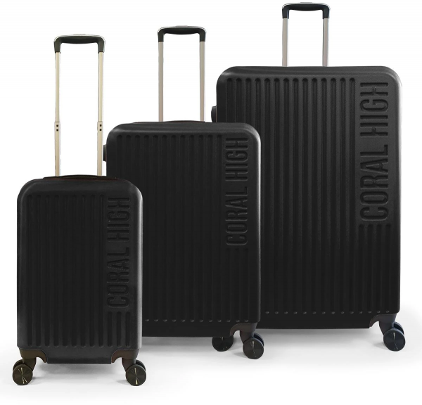 Coral High 16400 ABS 3'lü Valiz Seti