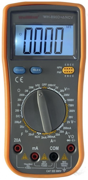 WellHise WH-890D+ Dijital Multimetre