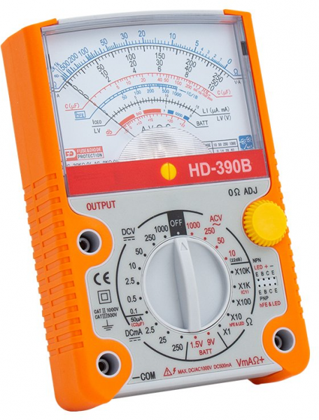 Powermaster HD-390B Analog Multimetre