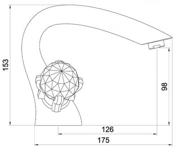 Fontana FK-1711 Lavabo Bataryası